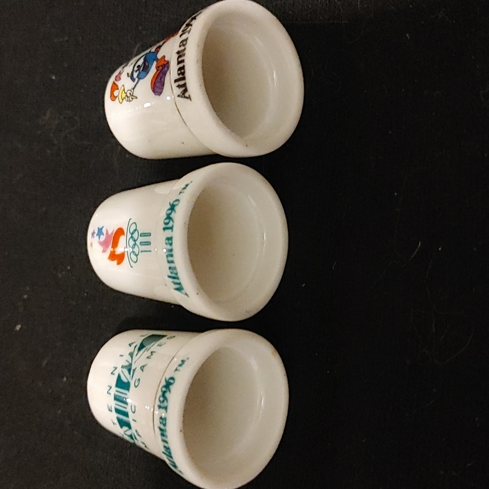 Olympic Games, Atlanta 1996, 7 thimbles, Vintage - Picture 6 of 9